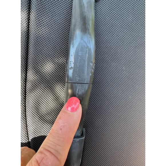 Tumi Alpha 22026DH Black Medium Trip Expandable Suitcase w/ garment bag - Picture 8 of 16